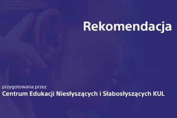 Otrzymaliśmy rekomendację Katolickiego Uniwersytetu Lubelskiego